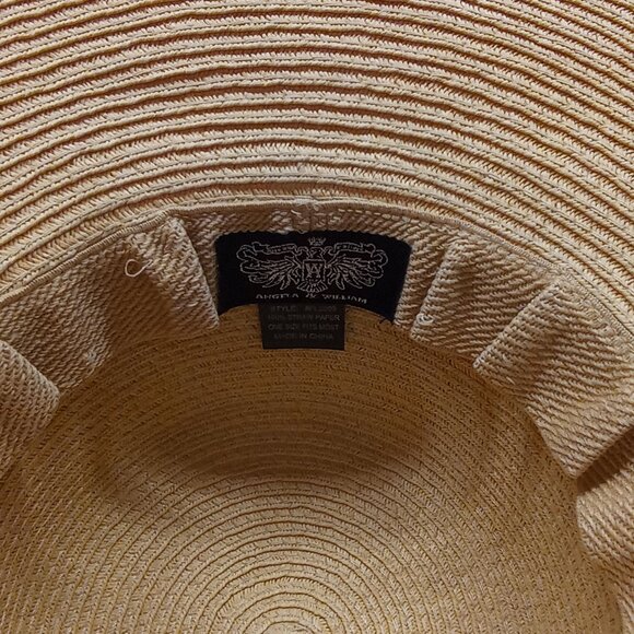 Floppy Straw Sun Hat - Picture 5 of 5